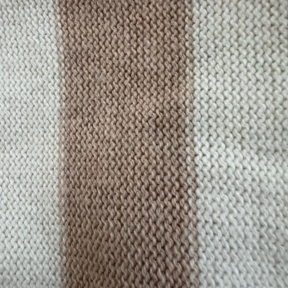 We The Free Tan and Cream Knit Sweater - Picture 7 of 8